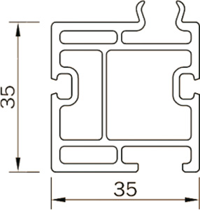 Unterbauprofil KS-35 Produktbild BIGSKZ L