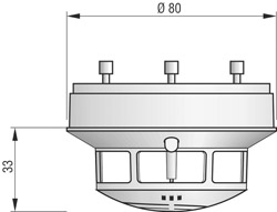 HEKATRON Thermo-Differenzial-Schalter TDS 247 Produktbild BIGSKZ L