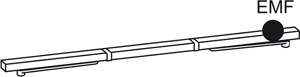 DORMAKABA Türschliesser TS 93 GSR-EMF 1 im Contur Design mit Gleitschiene und Schließfolgeregelung Produktbild BIGSKZ L