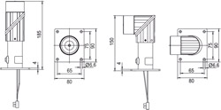 HAFTMAGNET WAND/DECKE/BODEN 185MM Produktbild BIGSKZ L