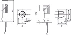 HAFTMAGNET WAND/DECKE/BODEN 335MM Produktbild BIGSKZ L