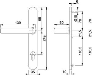Schmalrahmengrt E1313G/3358/3357N ES1 TS 67-72 F69 Produktbild BIGSKZ L