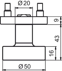 OGRO Türknopf *3020* Produktbild BIGSKZ L