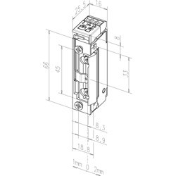 effeff Elektrischer Türöffner Modell *11805RR* Produktbild BIGSKZ L