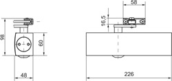 GEZE TS 2000 V mit Normalgestänge Produktbild BIGSKZ L