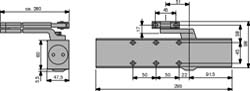 Dorma TS 83 BC/ÖD EN 2-6 m.Flachgest. silberfarbig Produktbild BIGSKZ L