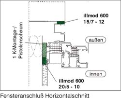illbruck Fugendichtungsband TP600 illmod 600 Sd0,5 BG1 B1 Produktbild BIGSKZ L