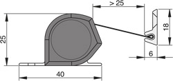 ATHMER Fingerschutz® NR-25 für Innentüren Produktbild BIGSKZ L