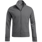 PROMODORO Men’s Jacket Stand-Up Collar steel gray Produktbild