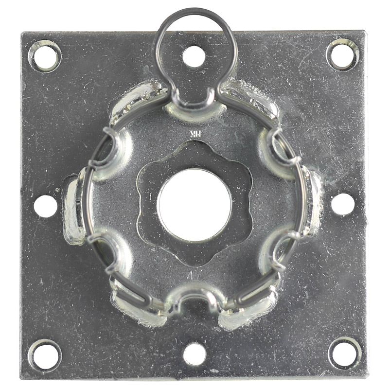 ASA Blendkastenlager Metall 100 x 100 mm für 60er Welle product photo BIGANW L