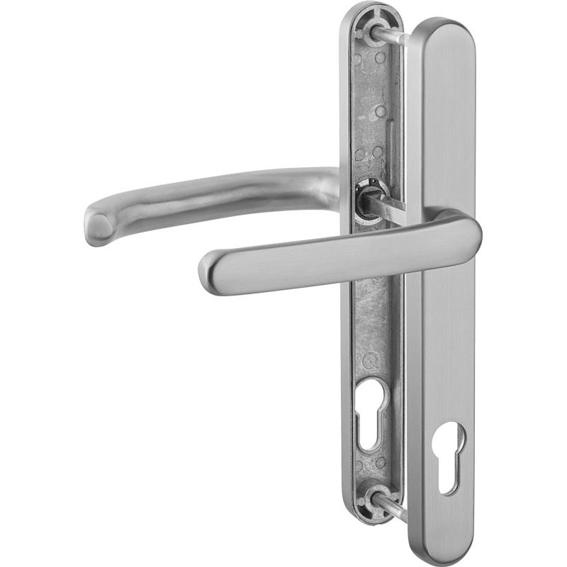 greenteQ Schmalrahmengarnitur DG28.S216.ER.SSN PZ 92 niederer Drücker product photo BIGPIC L