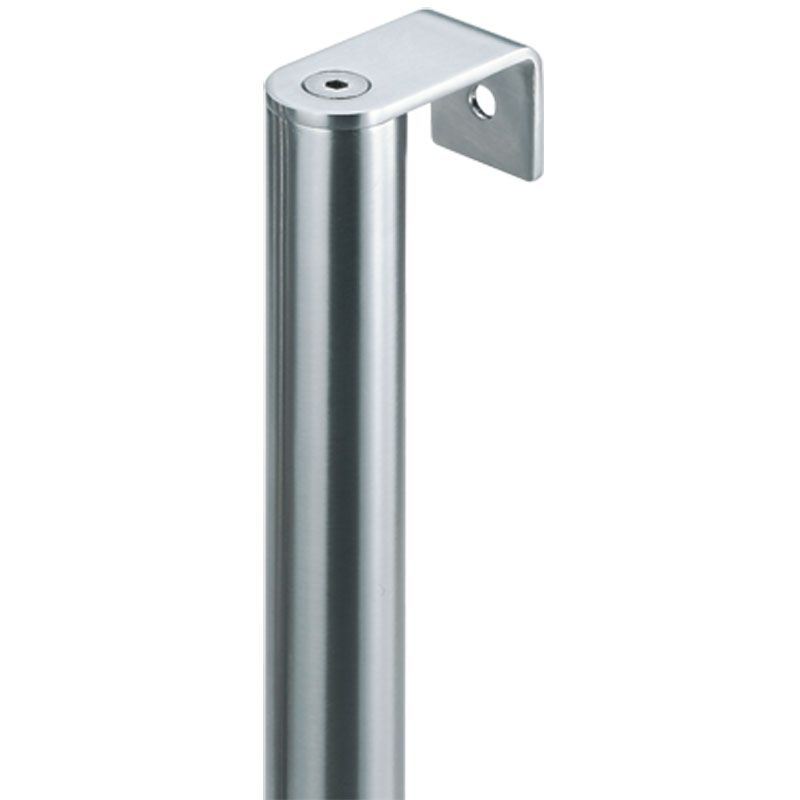 greenteQ Edelstahlrohr rund ohne Stützen product photo BIGPIC L