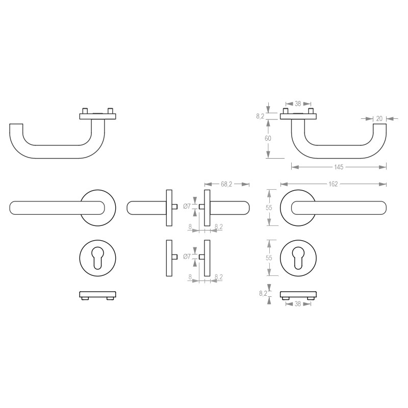 greenteQ DG60H.FS.ER.RS PZ fein matt Produktbild BIGSKZ L