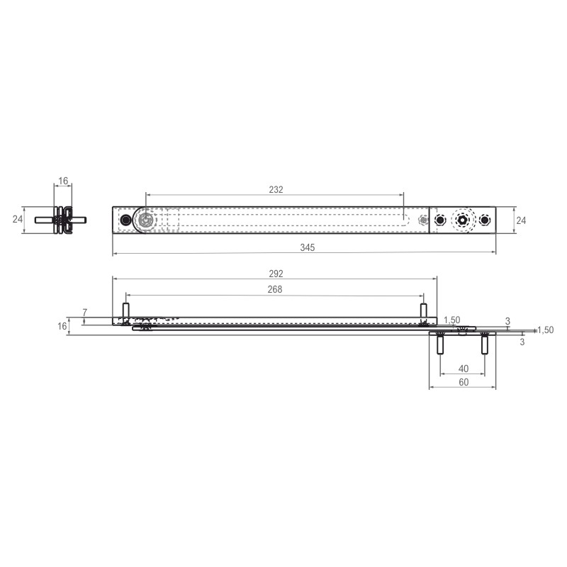 greenteQ Türöffnungsbegrenzer TOB.170.ER product photo BIGSKZ L