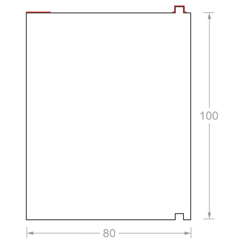 greenteQ Unterbaudämmprofil TS mit Klebestreifen hochdämmend ohne PVC product photo BIGSKZ L