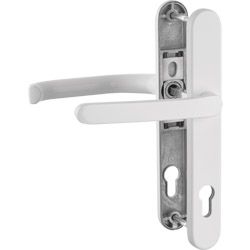 greenteQ Schmalrahmengarnitur DG58.S216.AL.SSN PZ 92 mit niederem Drücker product photo