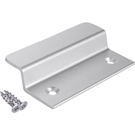 greenteQ Glasfalzgriffe ohne Steg inkl. Befestigung product photo