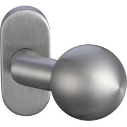greenteQ Türknopf auf ovaler Rosette gekröpft drehbar product photo