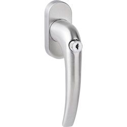 greenteQ Fenstergriff FG65.SG100.ER abschließbar - 100NM inkl. Schrauben Produktbild