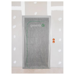 greenteQ Staubschutztür für Renovierungsarbeiten 1,10x2,40m product photo