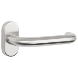 greenteQ Drückerlochteil auf ovaler Rosette Q DG60H.ER.OR.LT product photo