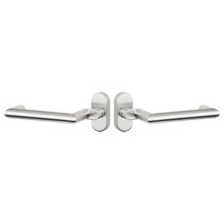 greenteQ FS-AP-Drückerpaar auf ovaler Rosette Q DG80H.A.FS.AP.ER.OR product photo