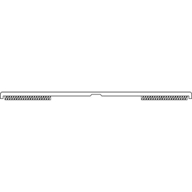 greenteQ PVC-Klappwinkel mit abgerundeten Ecken und Schaumklebeband product photo