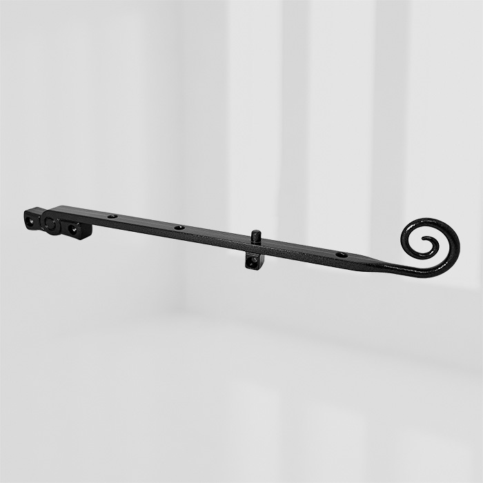 ALPHA DUMMY MONKEY TAIL ANTIQUE BLACK STAY BAR product photo BIGPIC L