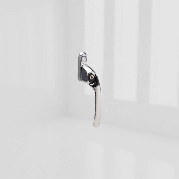 ALPHA 30SP RH LKG P.CHROME ESPAG HNDL product photo BIGPIC L