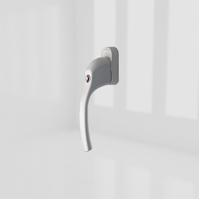 ALPHA 40SP LKG TBT HANDLE WHT 9016 product photo BIGPIC L
