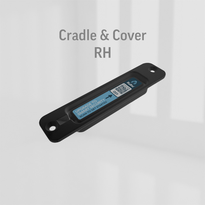 MAGNABOLT CRADLE & COVER RH BLACK product photo BIGPIC L