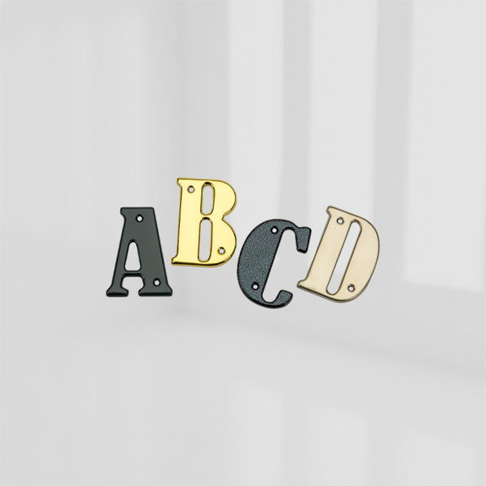KAPPA 3" LETTER D WHITE 9016 product photo BIGPIC L