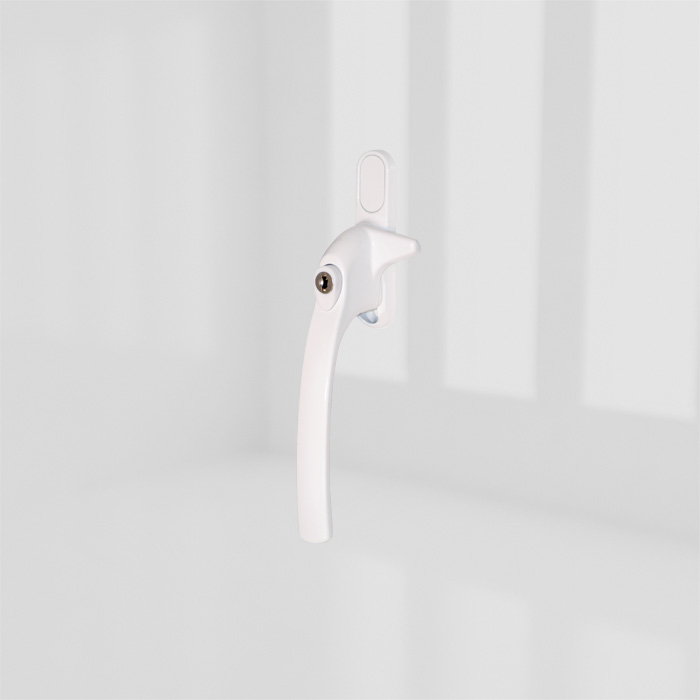 ALPHA 21mm LH LKG WHT COCKSPUR HNDL product photo BIGPIC L