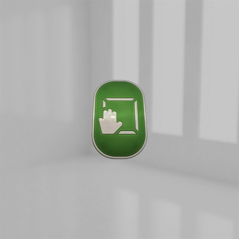 3-POINT PUSH PAD LATCH WHITE product photo