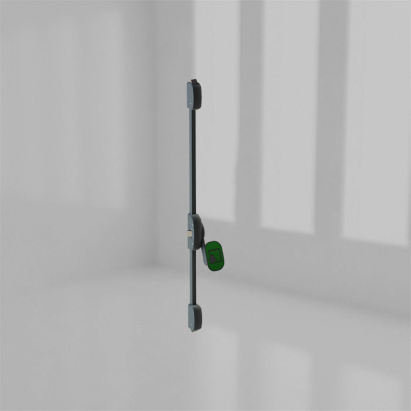 3-POINT PUSH PAD BOLT SILVER product photo