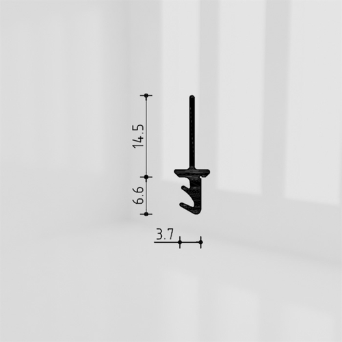 S5507 WEATHER SEAL BLACK 150m PER ROLL product photo