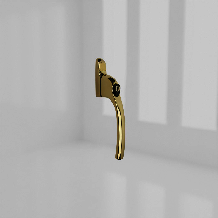 ALPHA 20SP INLINE LKG PVD GOLD ESPAG HNDL product photo
