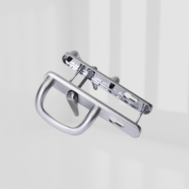 ALPHA PATIO PULL 92PZ SAT CHROME product photo