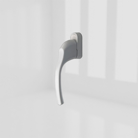 ALPHA 40SP NON LKG TBT HANDLE WHT 9016 product photo