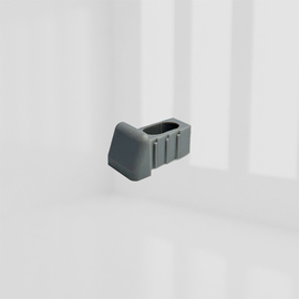 CLEARSLIDE PATIO STRIKER END CAP - 12MM U product photo