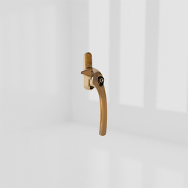 ALPHA 21mm RH LKG GOLD COCKSPUR HNDL product photo