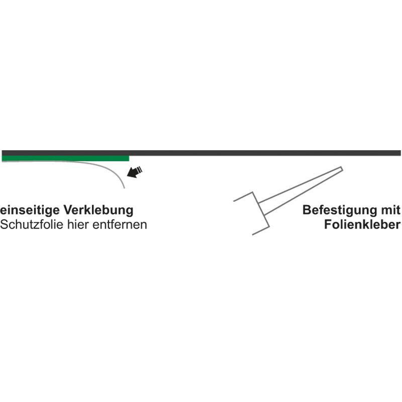 greenteQ фолио отвътре 150 мм червено продуктова снимка BIGANW L