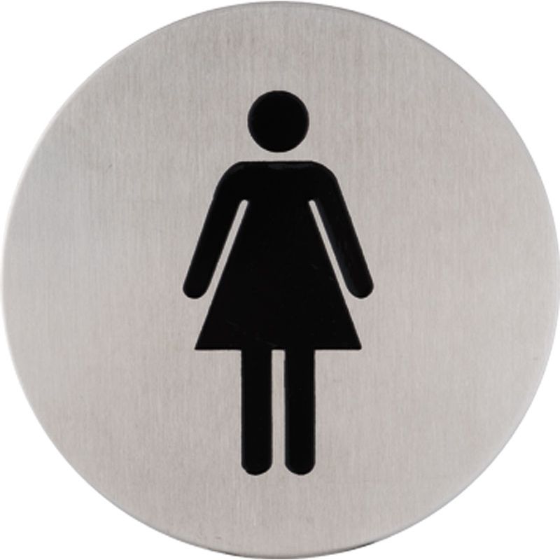 greenteQ Информационен знак Ladies ER fine mat t продуктова снимка BIGPIC L