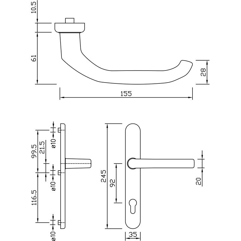 greenteQ DG58.S216.ER.SS.AU PZ 92 fine m att продуктова снимка BIGSKZ L