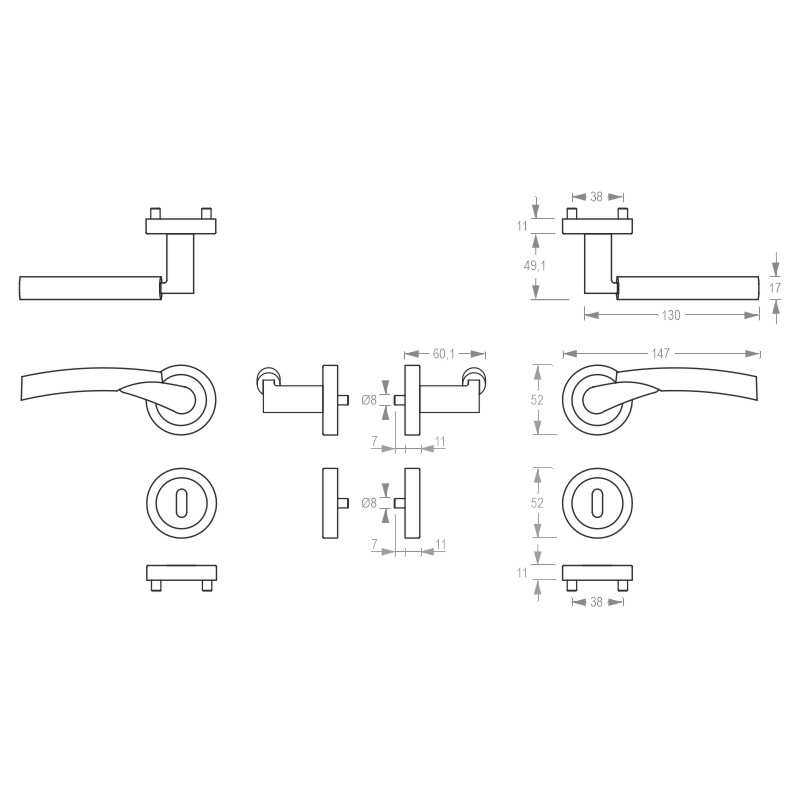 greenteQ Комплект обекти DG 83.ZD.RS Cat.3 продуктова снимка BIGSKZ L