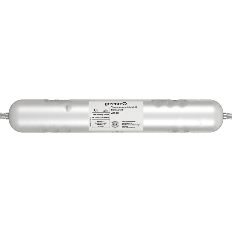 greenteQ silikon zasklívací 400 ml transparentní fotografie výrobku BIGPIC L