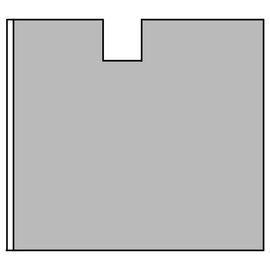 greenteQ  izolační profil pro připojení parapetu, vysoce těsnící ,U-hodnota = 0,95, 2350 x 40 x 30/36 mm, jednostranně 1mm PVC bílá, vhodný pro Salama fotografie výrobku