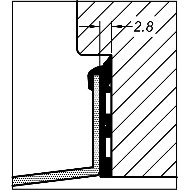 greenteQ EPDM Stockrahmendichtung product photo BIGANW L