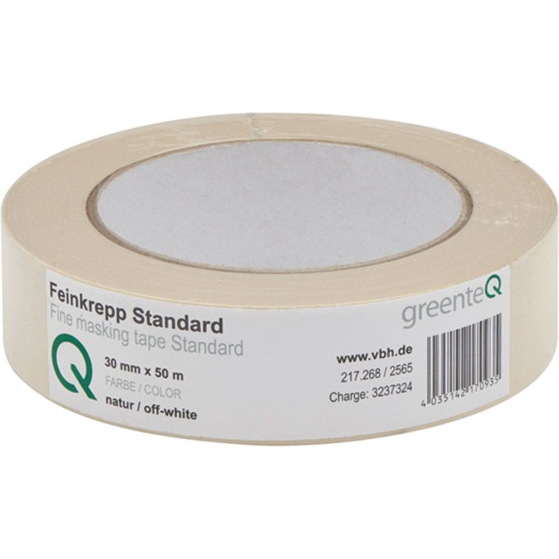 greenteQ Feinkrepp Standard 30mmx50m Produktbild BIGPIC L
