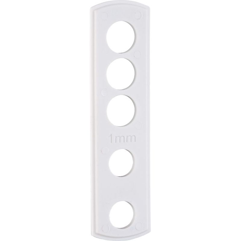 greenteQ Unterlage 1 mm zu TB 100.ZD.K weiß Produktbild BIGPIC L